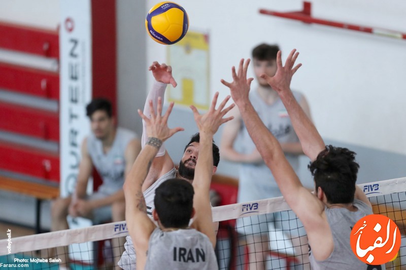 تمرین-مهیج-بازیکنان-تیم-ملی-والیبال-ایران-در-ایتالیا