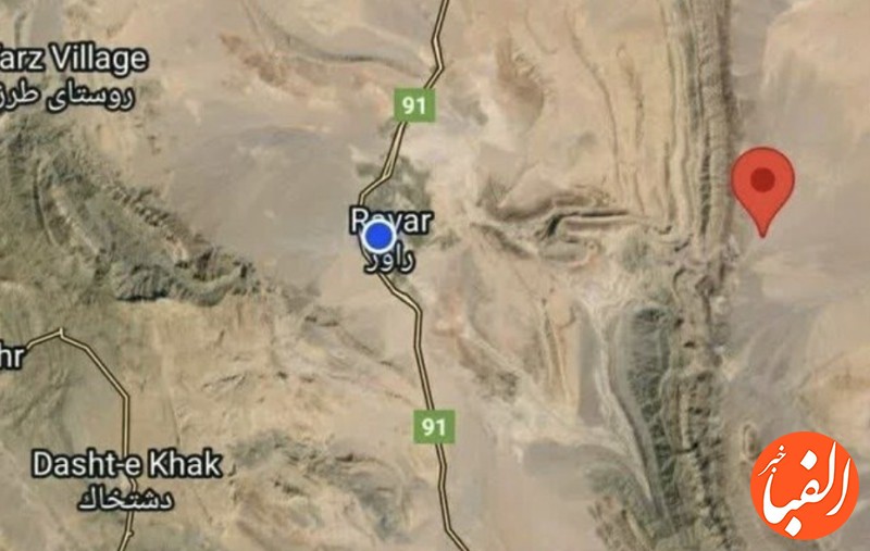 زلزله-۴-۷-ریشتری-در-راور-کرمان