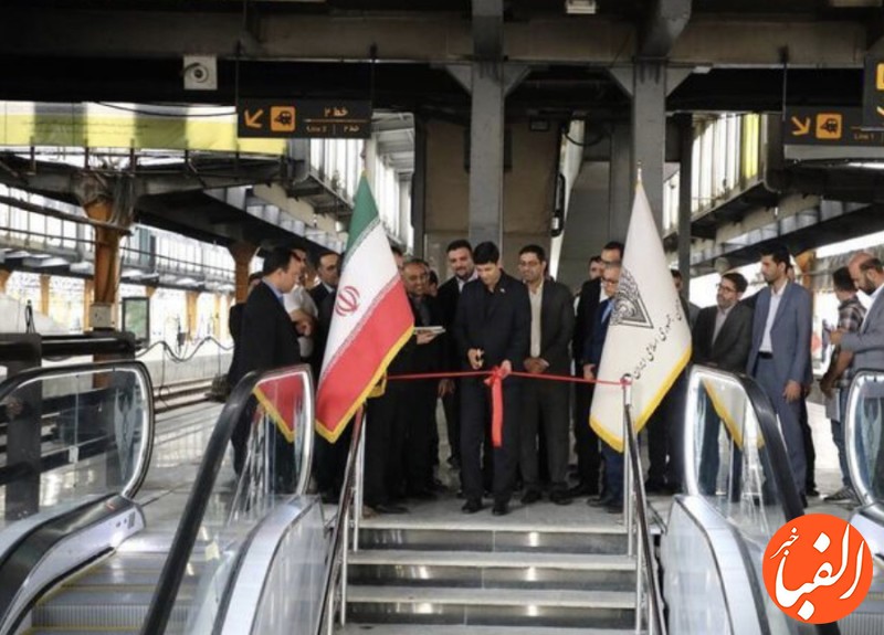 فاز-نخست-تونل-زیرزمینی-ایستگاه-راه-آهن-تهران-افتتاح-شد