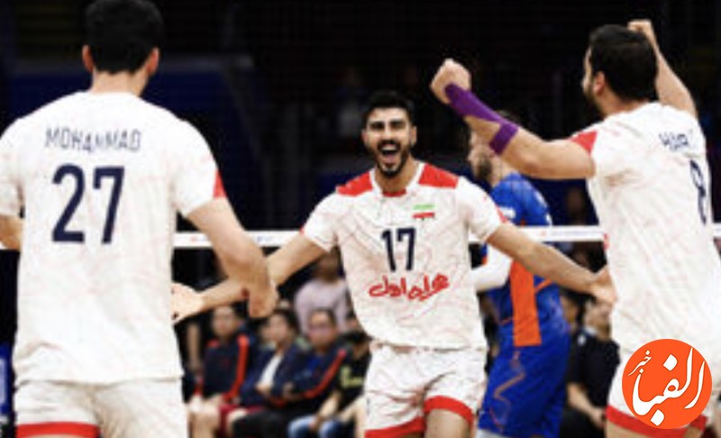 پیروزی-بزرگ-تیم-ملی-والیبال-ایران-مقابل-هلند